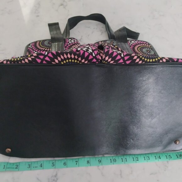 Matthew Williamson for H&M 2009 travel duffle bag, pink and black - Picture 11 of 14